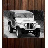 Металлическая табличка Jeep CJ-7 Renegade